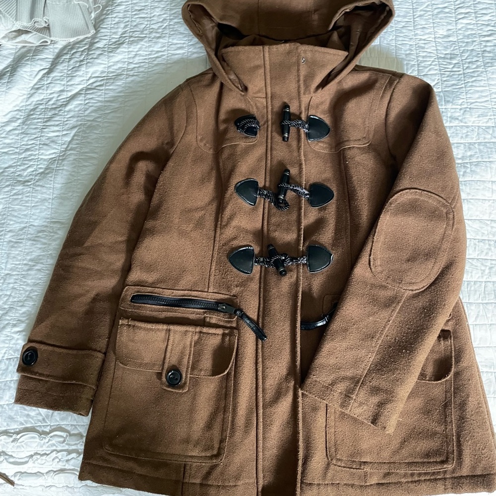 Urban Republic Brown Hooded Coat